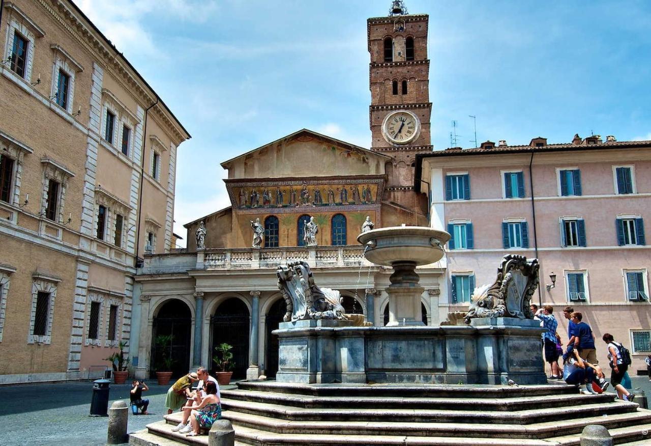 Likeyourhome, 80 Sq M Luxury Apartment With Jacuzzi, In Trastevere District Rom Exteriör bild